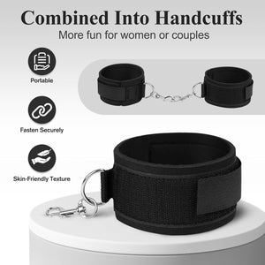 Sex Bondage Sex Toys Wrist & Thigh Cuffs BDSM Restraints Set Leg Straps Handcuffs for Couple SM Game Play